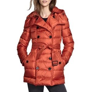 Burberry Shoredale Down Puffer Coat BLACK